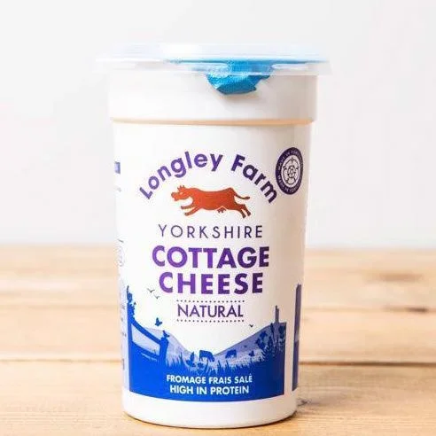 Cottage Cheese Natural 250g – Longley Farm Yorkshire