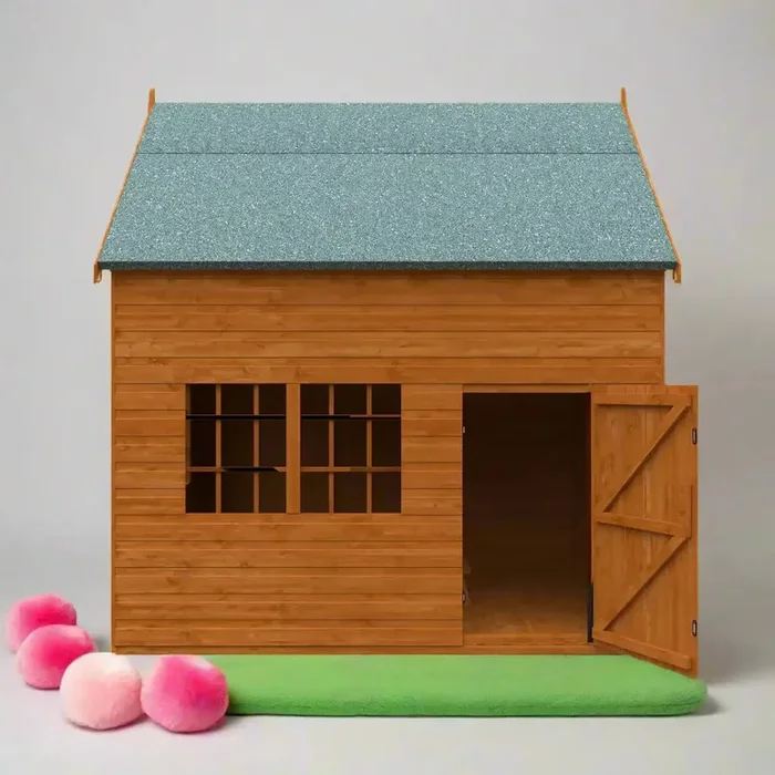 Country Cottage Two-Storey Playhouse | 8ft x 6ft Wooden Garden Retreat LITTLE AND GIANT EXPLORERS