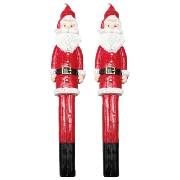 Craft With Santa Moulded Candles Pack of 2