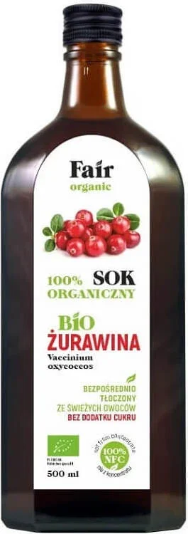 Cranberrysaft NFC BIO 500 ml – FAIR BIO