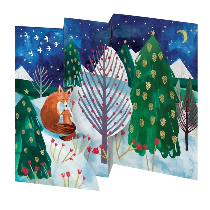 Cub’s First Christmas Folding Card Pack