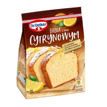 Cupcake mit Zitronengeschmack Dr. Oetker 375g