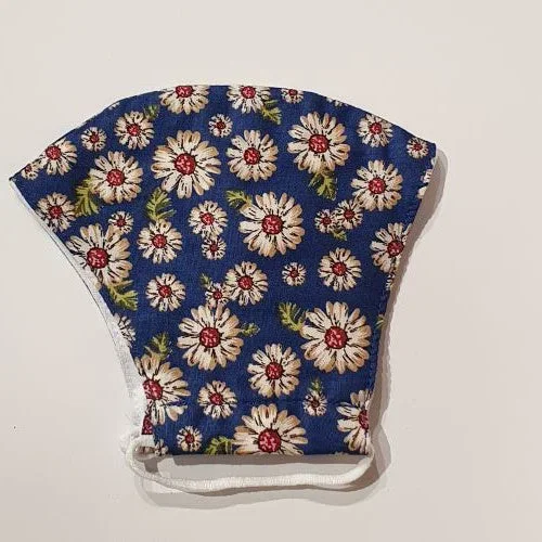 Daisy Pattern Face Mask