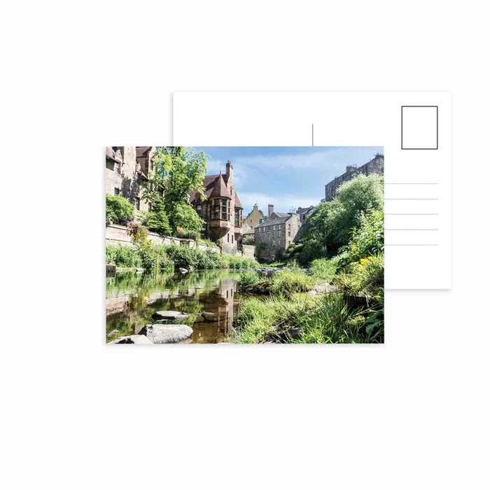Dean Village Edinburgh Postcard