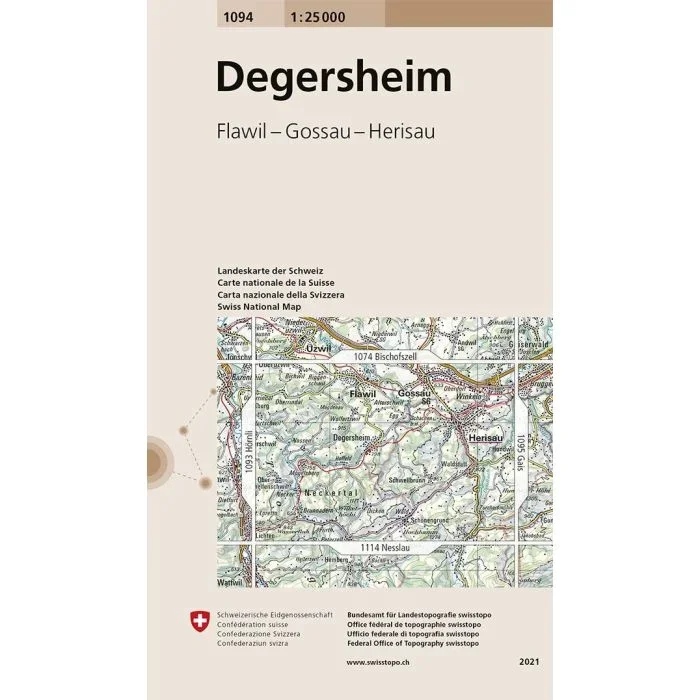Degersheim Swisstopo 1094