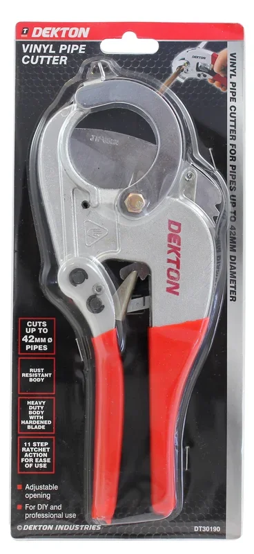 Dekton Pvc Vinyl Pipe Cutter, 42 Mm