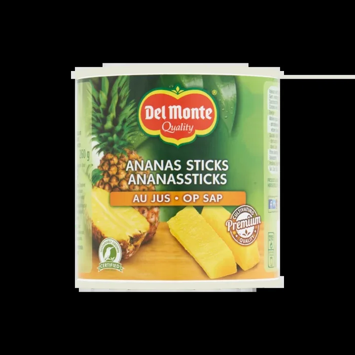 Del Monte Pineapple sticks on juice large