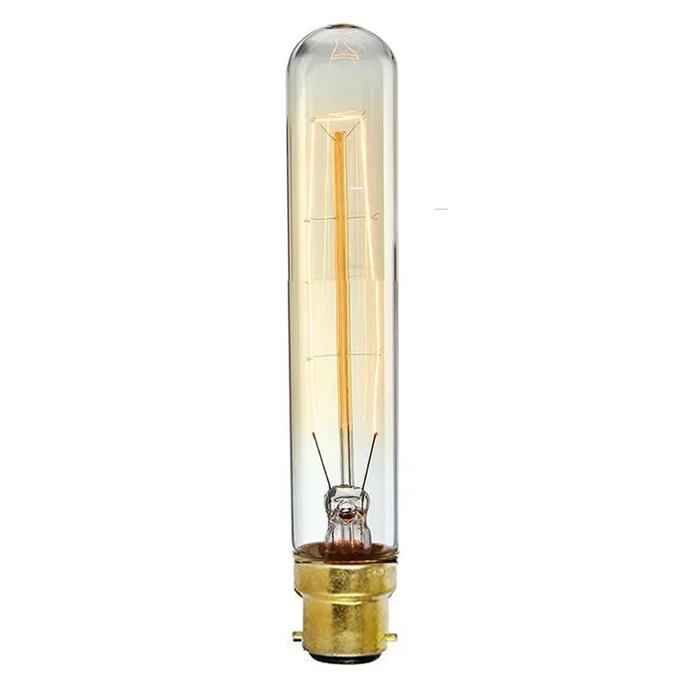 Dimmable T130 B22 60W Globe Industrial Vintage Filament Bulb~1022