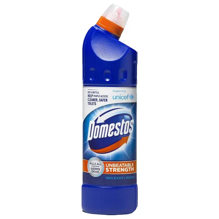 Domestos Thick Bleach Original Blue 750ml – Case of 9