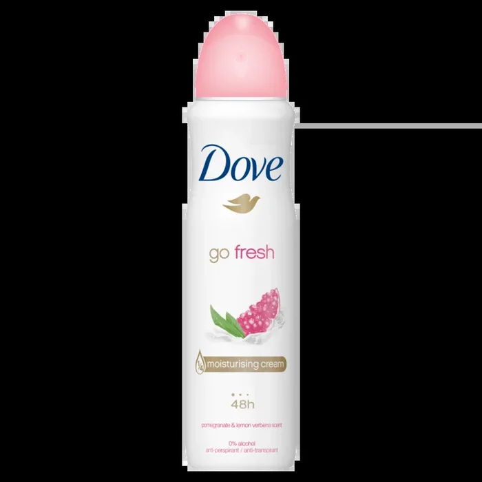 Dove Go fresh pomegranate deo spray large (only available within Europe)