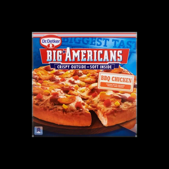 Dr. Oetker Barbecue chicken pizza Big Americans