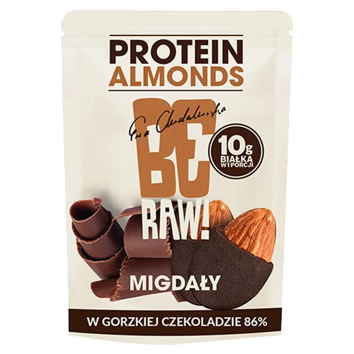 Dunkle Schokoladenmandeln 86% 45g BERAW