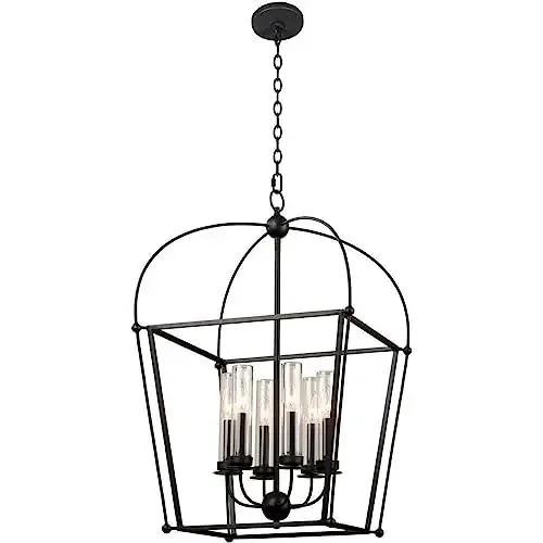 Durable Outdoor Threaded Glass Pendant Light, Belen Kox