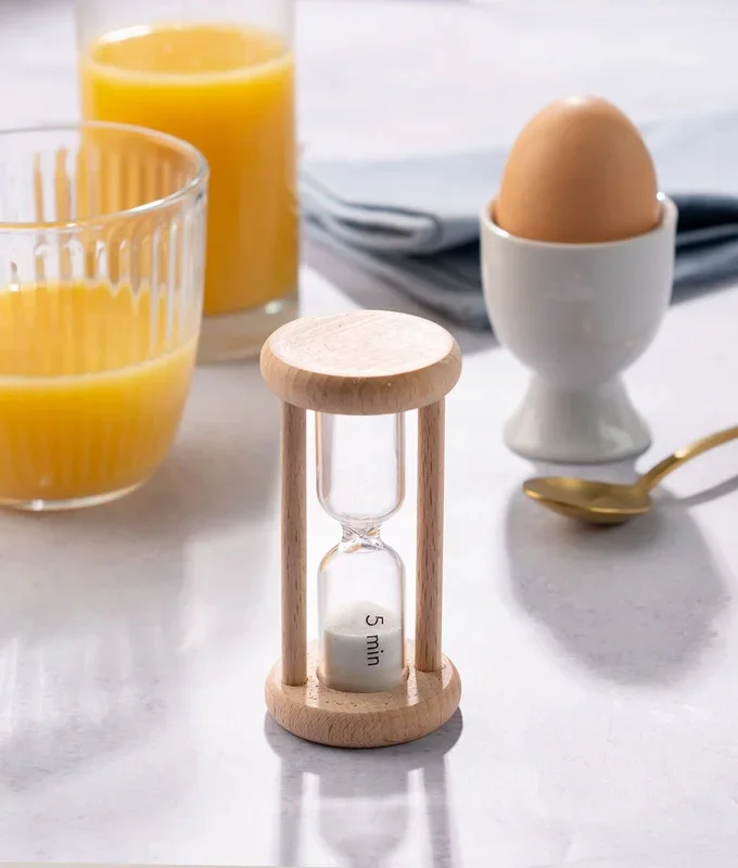 Eco Living Wooden Egg Timer
