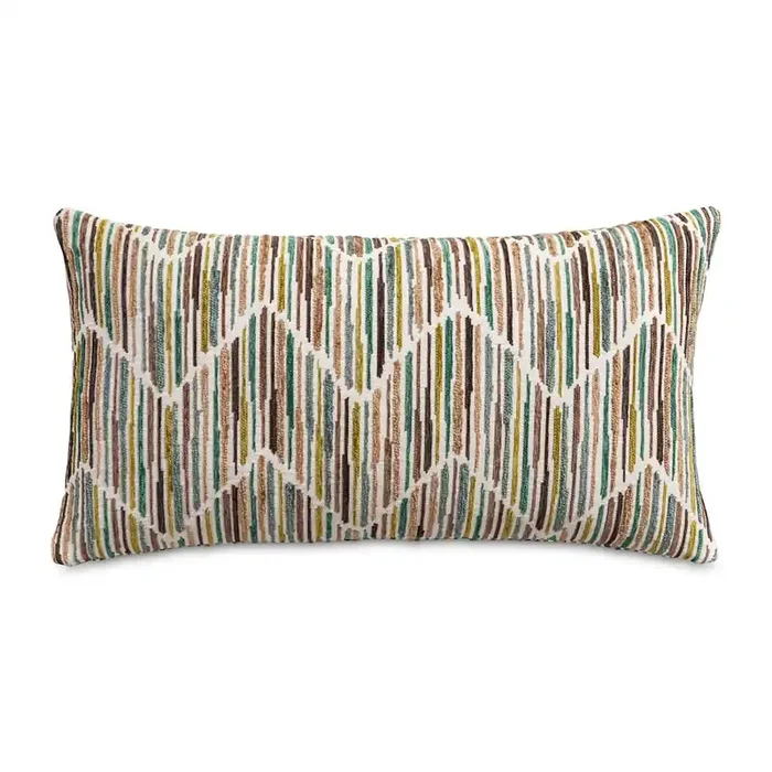 Eden Augusta 13″ x 24″ Oblong Pillow, Set of 2 – Seagrass