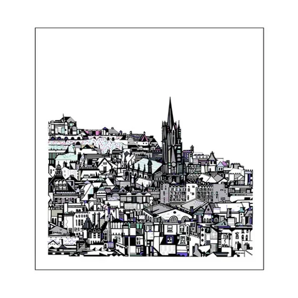 Edinburgh City Digital Print