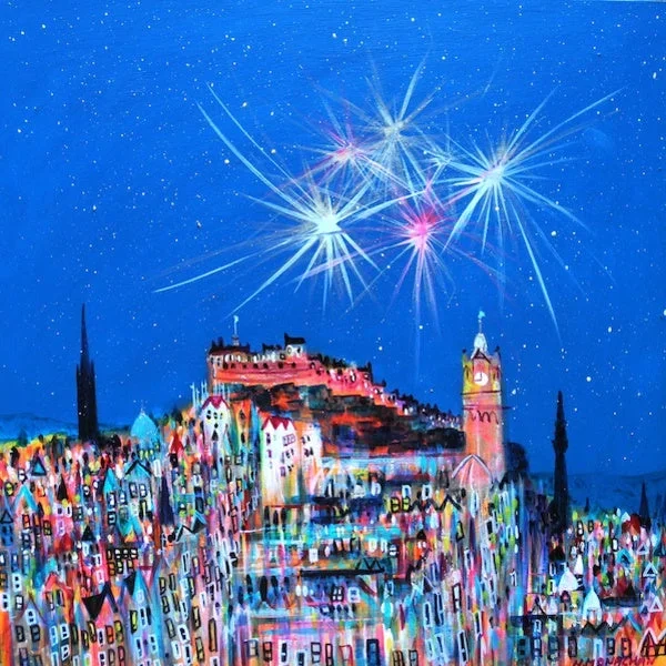 Edinburgh Illuminations Christmas Card Pack