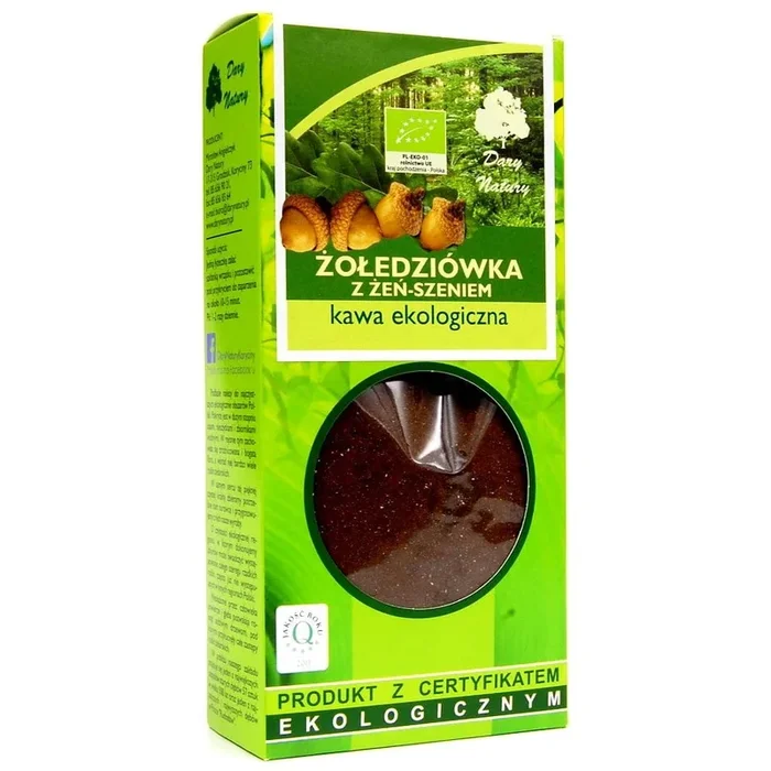 Eichelkaffee mit Ginseng BIO 100 g – GESCHENKE DER NATUR