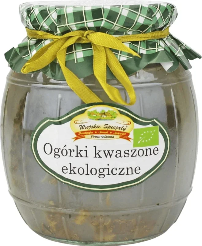 Eingelegte Gurken BIO 750 g (450 g) – LÄNDLICHE SPEZIALITÄTEN