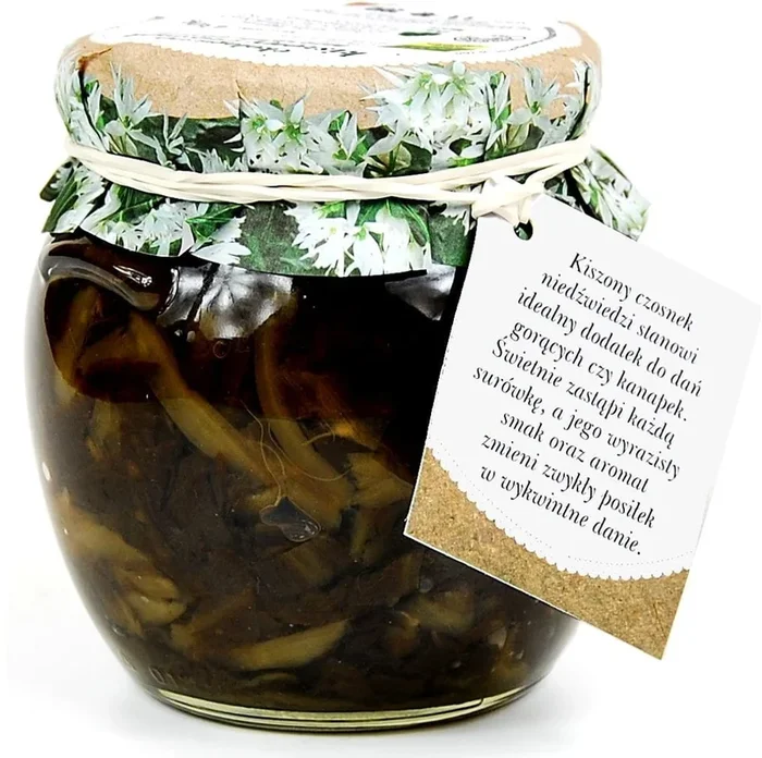 Eingelegter Bärlauch BIO 430 g – GESCHENKE DER NATUR