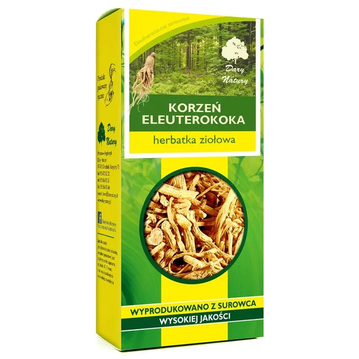 Eleutherococcus-Wurzel 50g DARY NATURY (Ginseng – Sibirischer Ginseng)