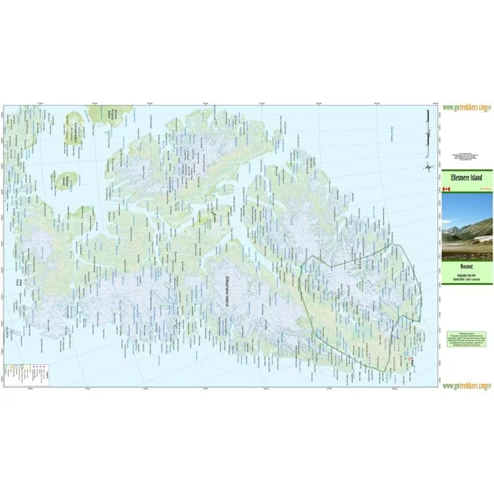 Ellesmere Island Map