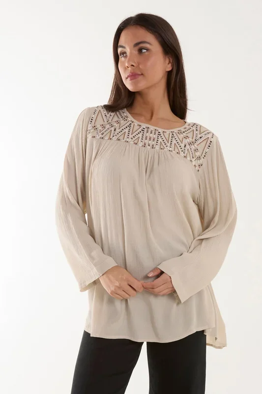 Embroidered Top