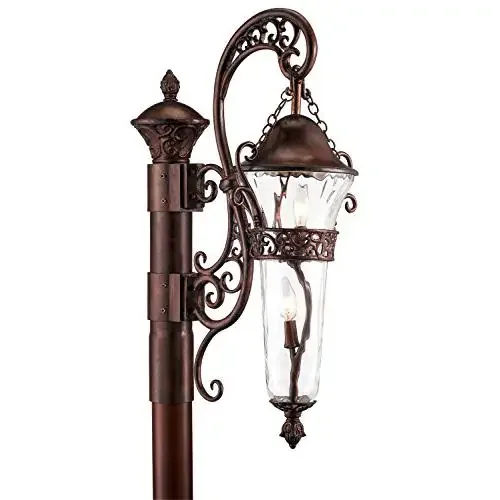 Enchanted Scrollwork Outdoor Large Post Light, Belen Kox