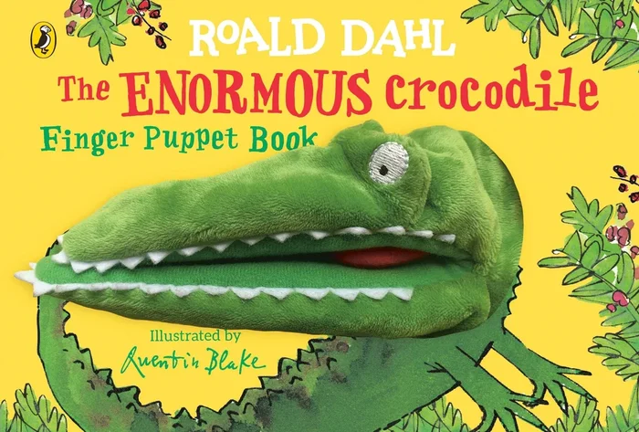 Enormous Crocodile Finger Puppet Book