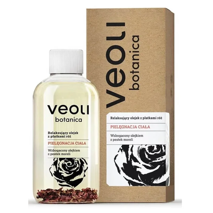Entspannendes Körperöl mit Rosenblättern 150 ml – VEOLI BOTANICA
