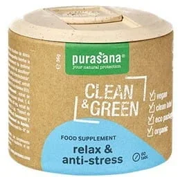 Entspannung und Anti-Stress in BIO 36 g Tabletten (60 Stück) – PURASANA