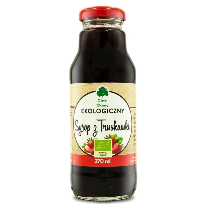 Erdbeer BIO Sirup 270 ml – GESCHENKE DER NATUR