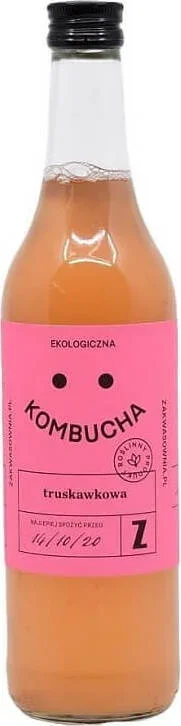 Erdbeer Kombucha BIO 500 ml – BESTELLUNG