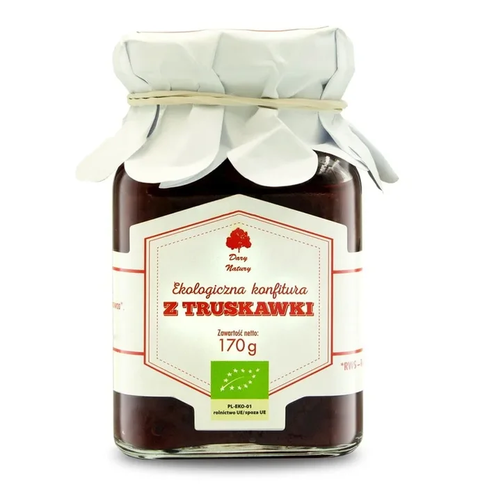 Erdbeermarmelade BIO 170 g – GESCHENKE DER NATUR