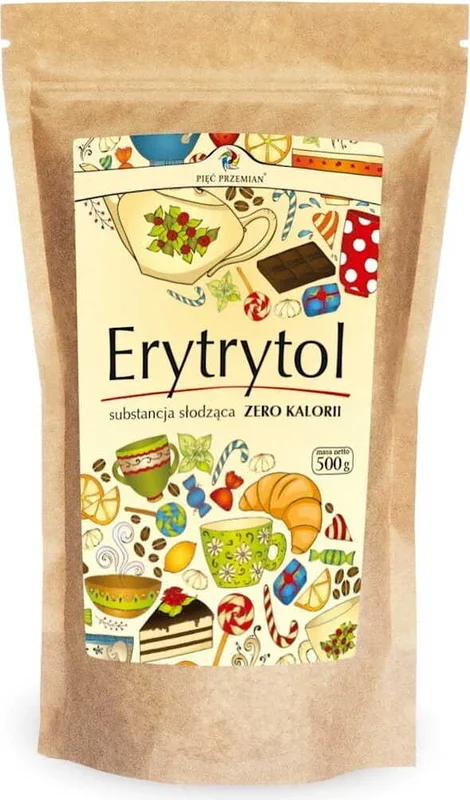 Erythrit (Papiertüte) 500 g – FÜNF ÄNDERUNGEN