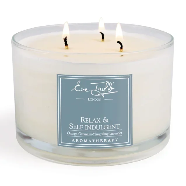 Eve Taylor Relax And Self Indulgent 3 Wick Aroma Wax Candle