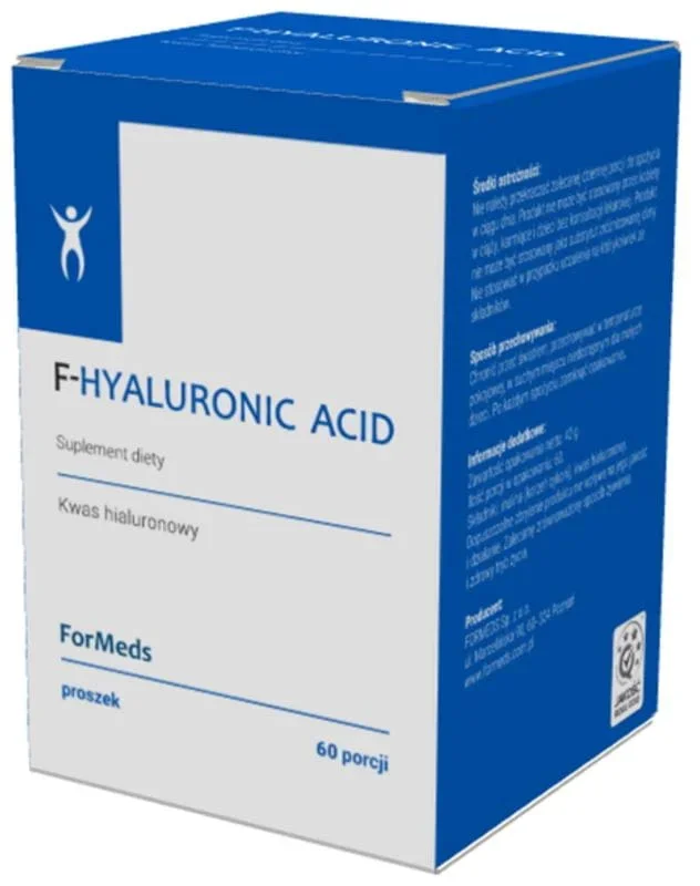 F – Hyaluronsäure Hyaluronsäure 200 mg 60 Portionen 42 g FORMEDS