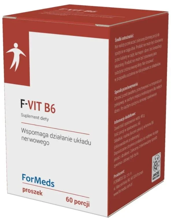F – Vitamin B6 Vitamin B6 25 mg 60 Portionen 48 g FORMEDS