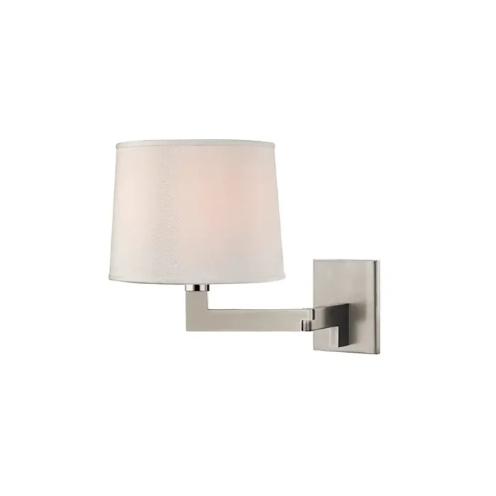 Fairport Wall Sconce In Polished Nickel Color