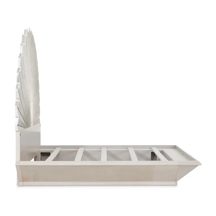 Fantosini King Fan Bed – Silver Leaf