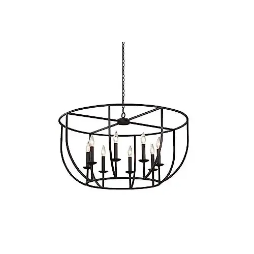 Farmstead Open Cage Pendant Light, Belen Kox