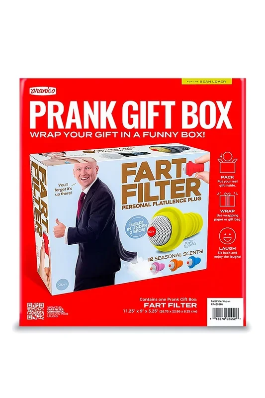 Fart Filter Joke Gift Box