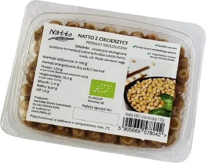Fermentierte Kichererbsen BIO 110 g – NATTO