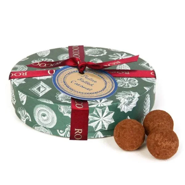 Festive Salted Caramel Truffles