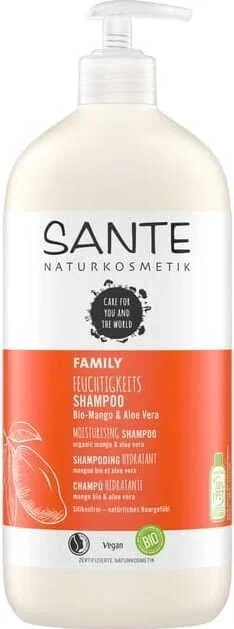 Feuchtigkeitsshampoo Mango und Aloe eco 500 ml – SANTE