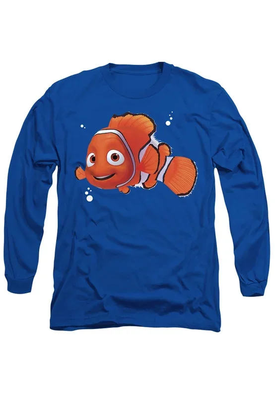 Finding Nemo Nemo Ocean Long Sleeve T-Shirt, Royal