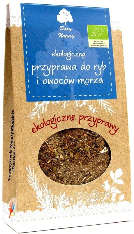 Fisch- und Meeresfrüchtegewürz BIO 40 g – GESCHENKE DER NATUR
