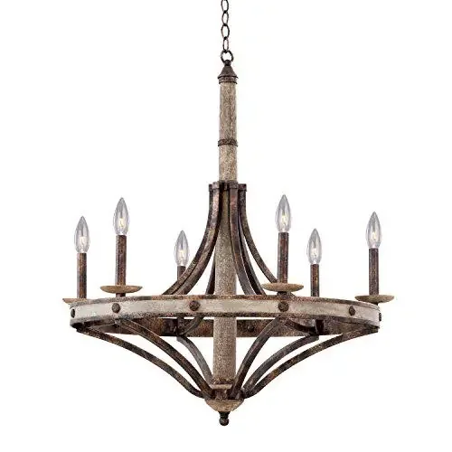 Florentine Heritage 6-Light Chandelier, Belen Kox