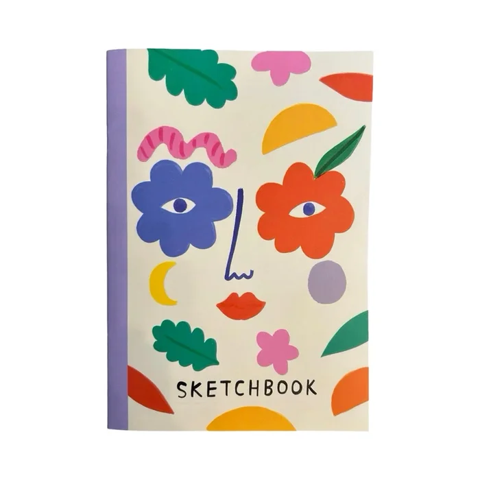 Flower Face Notebook