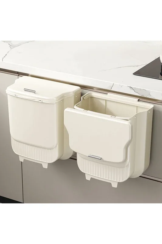 Foldable Kitchen Hanging Trash Bin